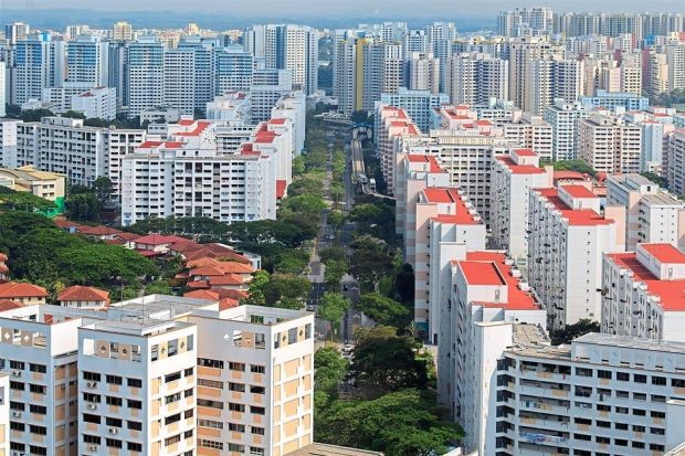 S’pore home prices downtrend